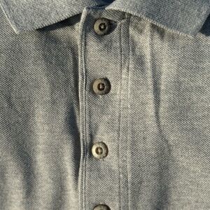 Greg Norman Collection Gray Casual Button Down Shirt